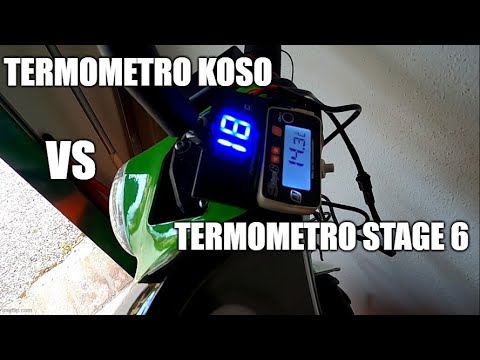 TERMOMETRO DIGITALE KOSO (RECENSIONE) vs TERMOMETRO STAGE 6 - BULBO PER  TEMPERATURA ACQUA LC M10 