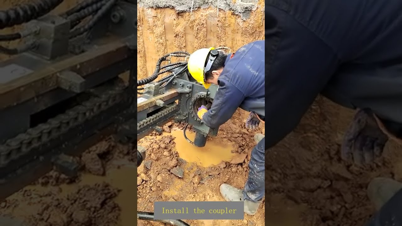 Self drilling Rock Bolt Installation Procedure When Support Foundation