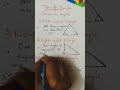 Types of Triangles based on angles| Acute , right , obtuse angled triangle #shorts #viral #maths