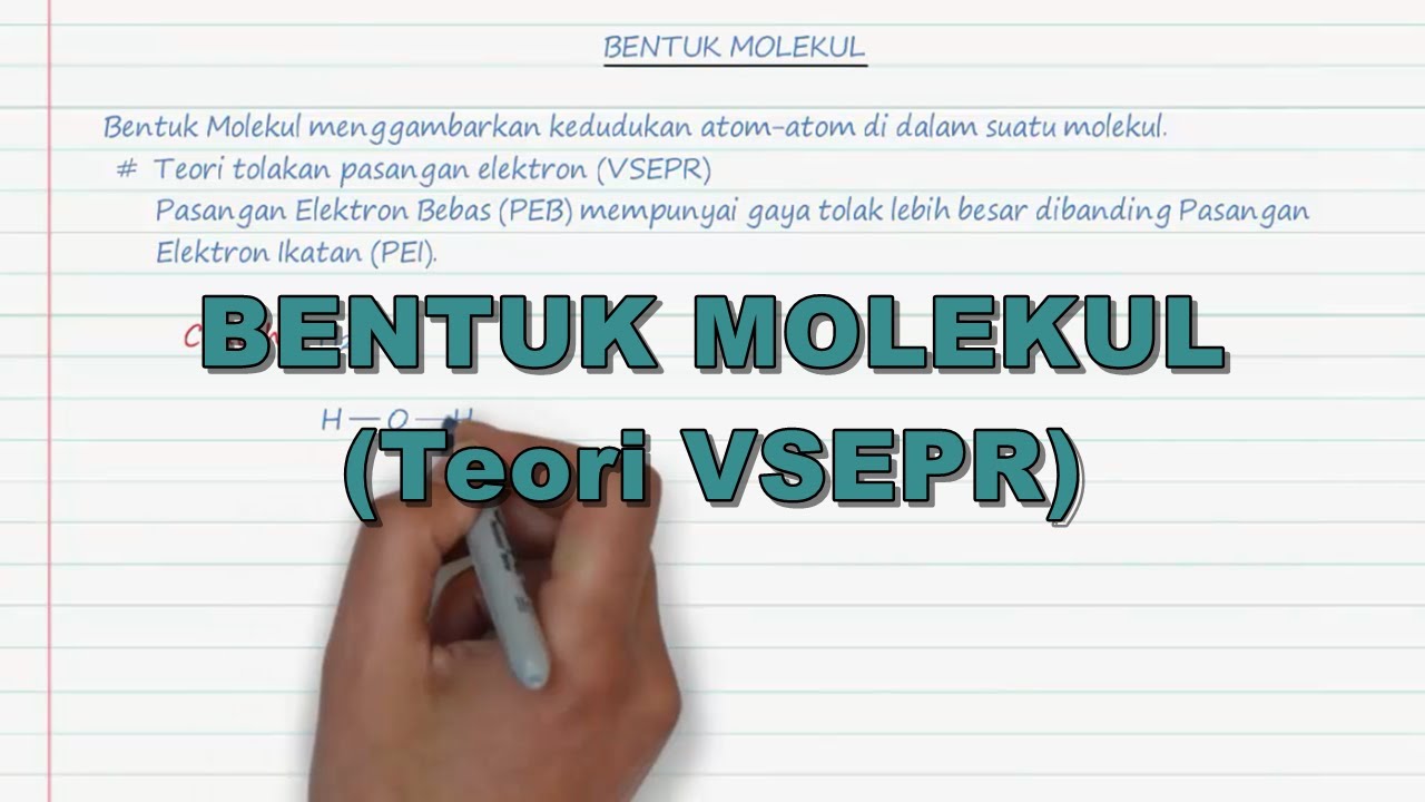 Bentuk Molekul - Teori VSEPR