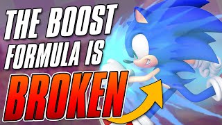 The Sonic Boost Formula Is Being Mishandled