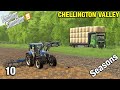 I CAN'T BELIEVE HOW MUCH I MADE FROM THE STRAW! Chellington Valley Timelapse - FS19 Ep 10