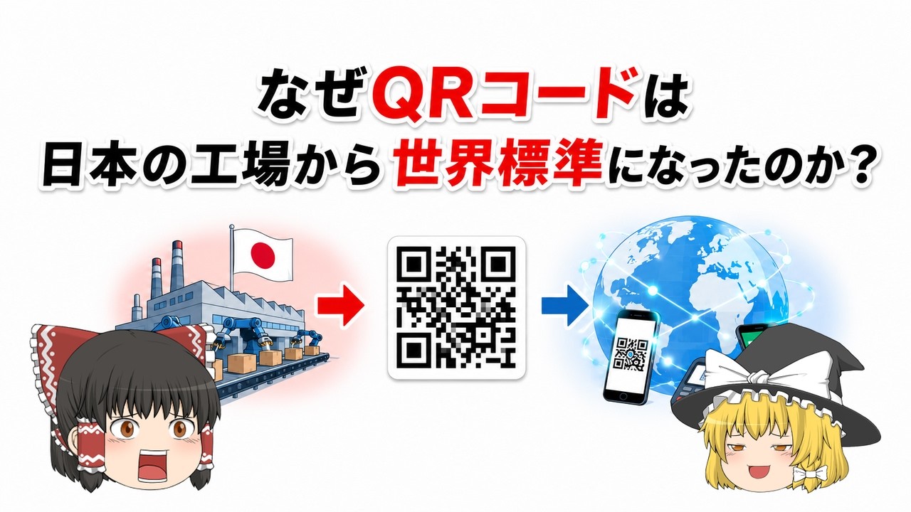 【実は日本の技術!?】なぜQRコードは日本から世界標準で使われるようになったのか