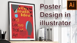 Creative Poster Design Illustrator Tutorial