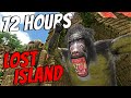 Spending 72 HOURS On NEW Lost Island DLC - Ark Small Tribes