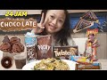 24 Jam Makan Warna Coklat ♥﻿ Enak Banget - Aqilla&#39;s Diary