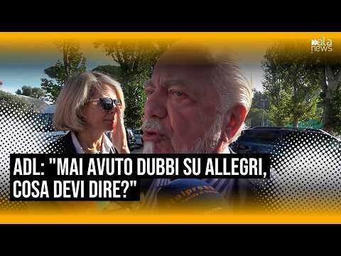 Video Napoli, ADL: Mai avuto dubbi sull'allenatore, la difesa a 3 gli si addice