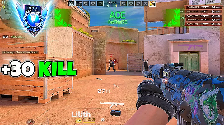 STANDOFF 2 | Full Competitive Match Gameplay ( +30 Kill ) 🤯🔥💯 | iPad Pro 2022 | 0.30.3