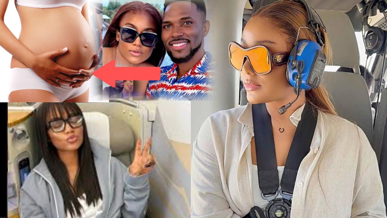 Muriel Blanche dans sa vion  la vie de luxe avec sa famille