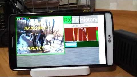SSTV  Smartphone DroidSSTV Test