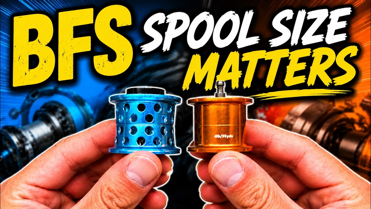 BFS Reel Spool Size: Pros and Cons of Small vs Large - YouTube