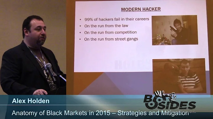 BSides DC 2015 - Anatomy of Black Markets in 2015 – Strategies and Mitigation