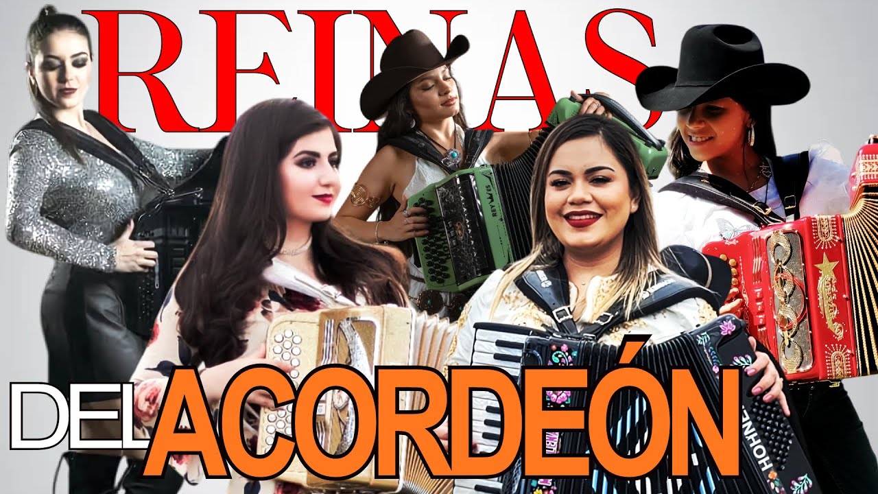 ¿Conoces a estas 5 REINAS del ACORDEÓN mexicano?