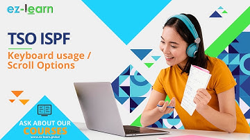 TSO ISPF - Keyboard usage / Scroll Options