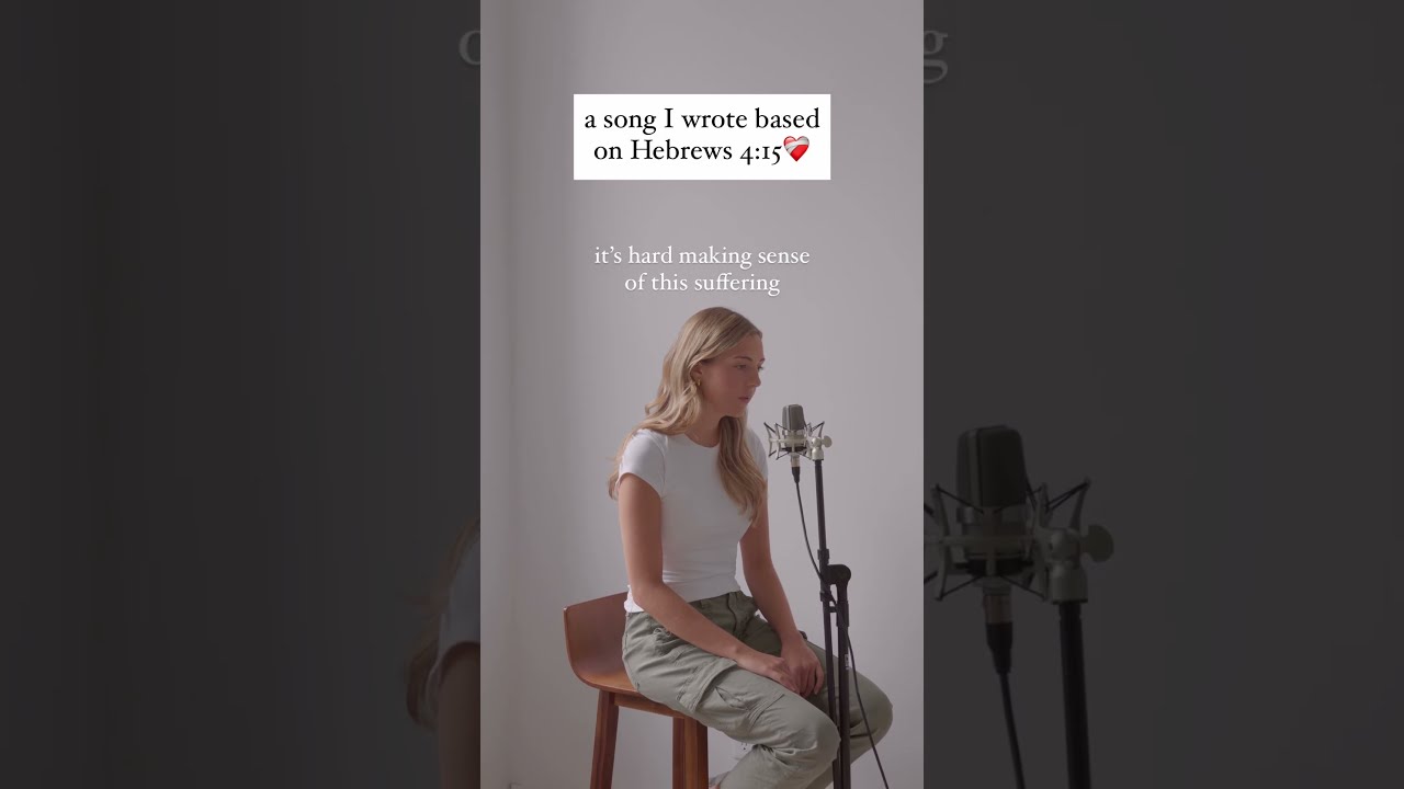 I Hope This Song Reminds You That No One Can Empathize With Your Pain More Deeply Than Jesus 