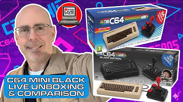 ⚫️ Unboxing the LIMITED The C64 Mini Black Edition: Worth the Cost?