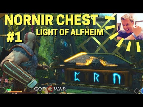 God of War: Nornir Alfheim Rune Chest in the Light of