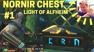God of War: Nornir Alfheim Rune Chest in the Light of Alfheim (Temple)