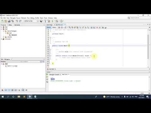 Hướng dẫn viết chương trình đầu tiên trong Java với NetBeans