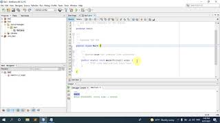 Hướng dẫn viết chương trình đầu tiên trong Java với NetBeans