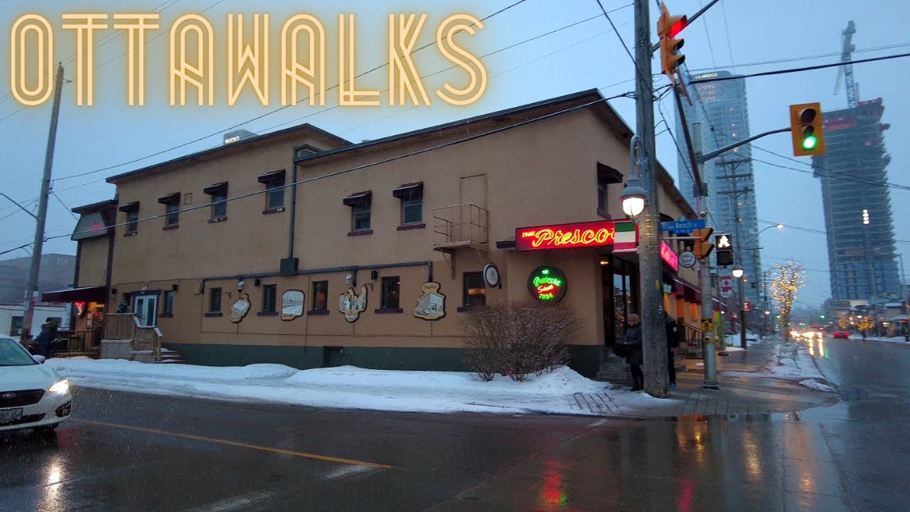 Friday evening walk through Little Italy's Preston Street - Ottawa walking tour 2022