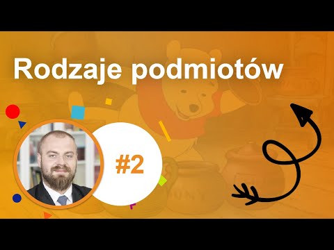 #2 Rodzaje podmiotów