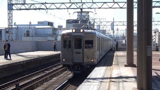 【銀色電車最高！】南海高野線 6000系 急行なんば行き 天下茶屋駅