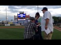 Marraige Proposal 1st pitch ceremony