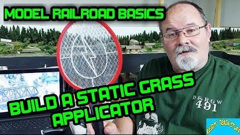 Model Railroad Basics-Build a Static Grass Applicator