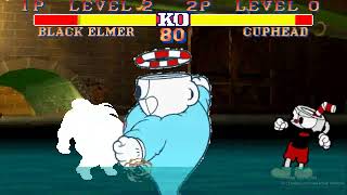 Mugen Battle #53 Black Elmer Vs Cuphead