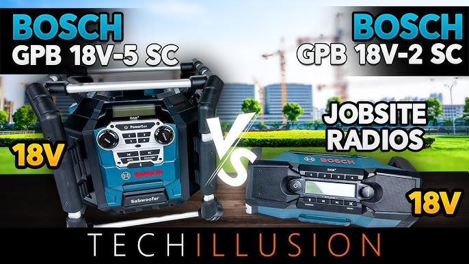 Bosch Cordless Bluetooth Compatibility Jobsite Radio in the Jobsite Radios  department at