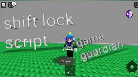 shift lock script in roblox game guardian 😁😁