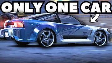 Can You Beat NFS Carbon With One Car Only?