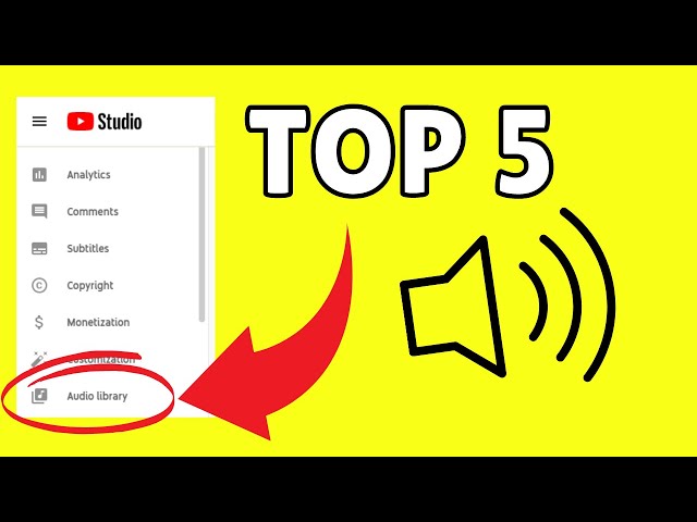 Top 5 Copyright Free Sound Effects from  Studio Audio Library 