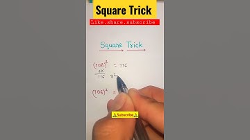 Square trick 🔥🔥/ maths Square trick  / short Square trick #shorts #abstudy #ssc #maths