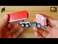 How to build lego truck  container transport moc  4k