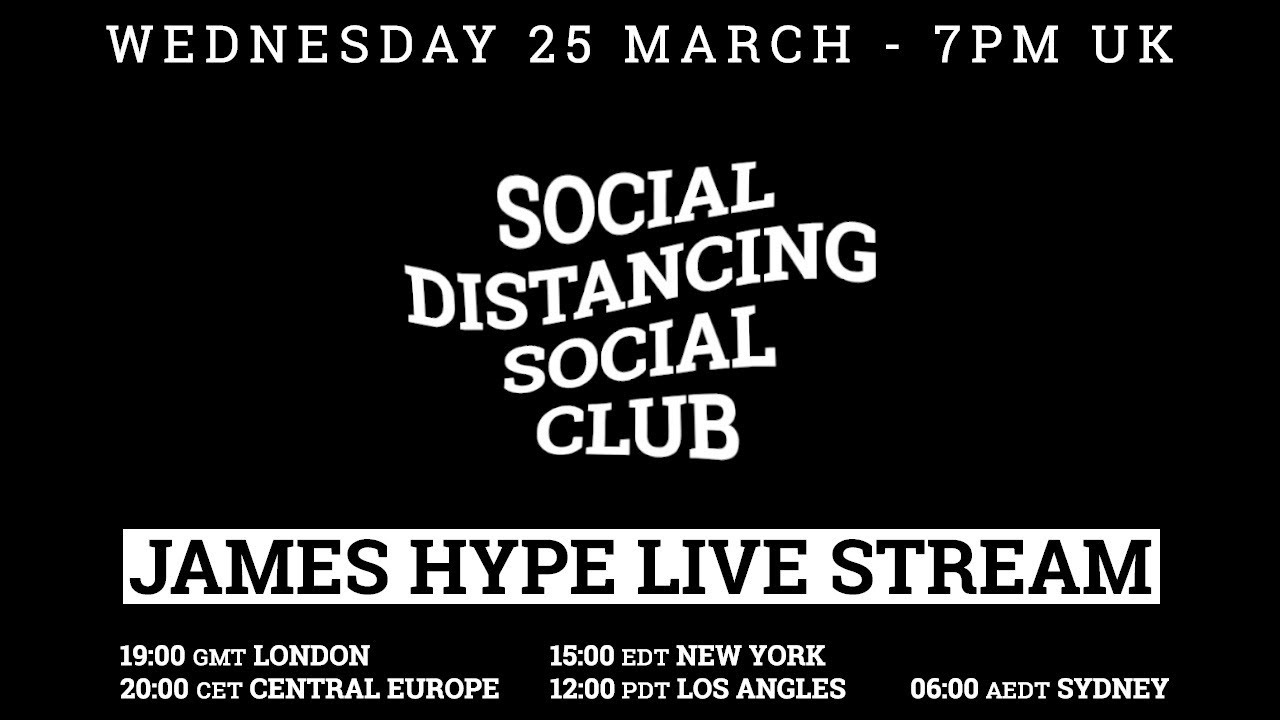 James Hype - Live Stream