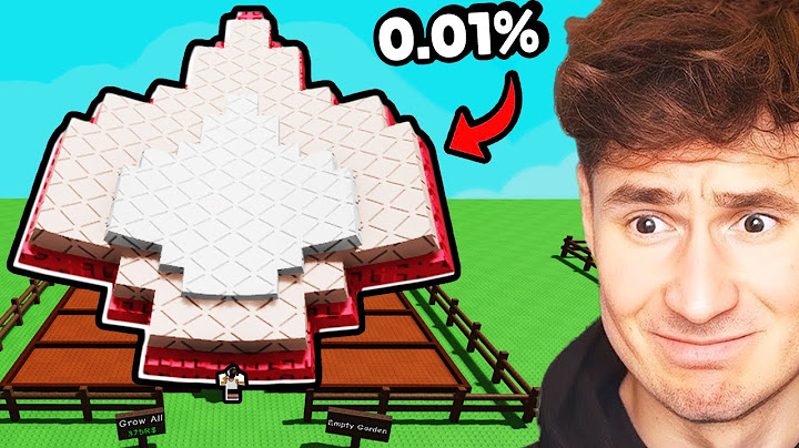 Growing a GIANT Elephant Ear on Grow a Garden!