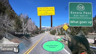 Discover Serene Beauty: Driving Over Sonora Pass on California's Hwy 108 West  Ultra Scenic Drive!