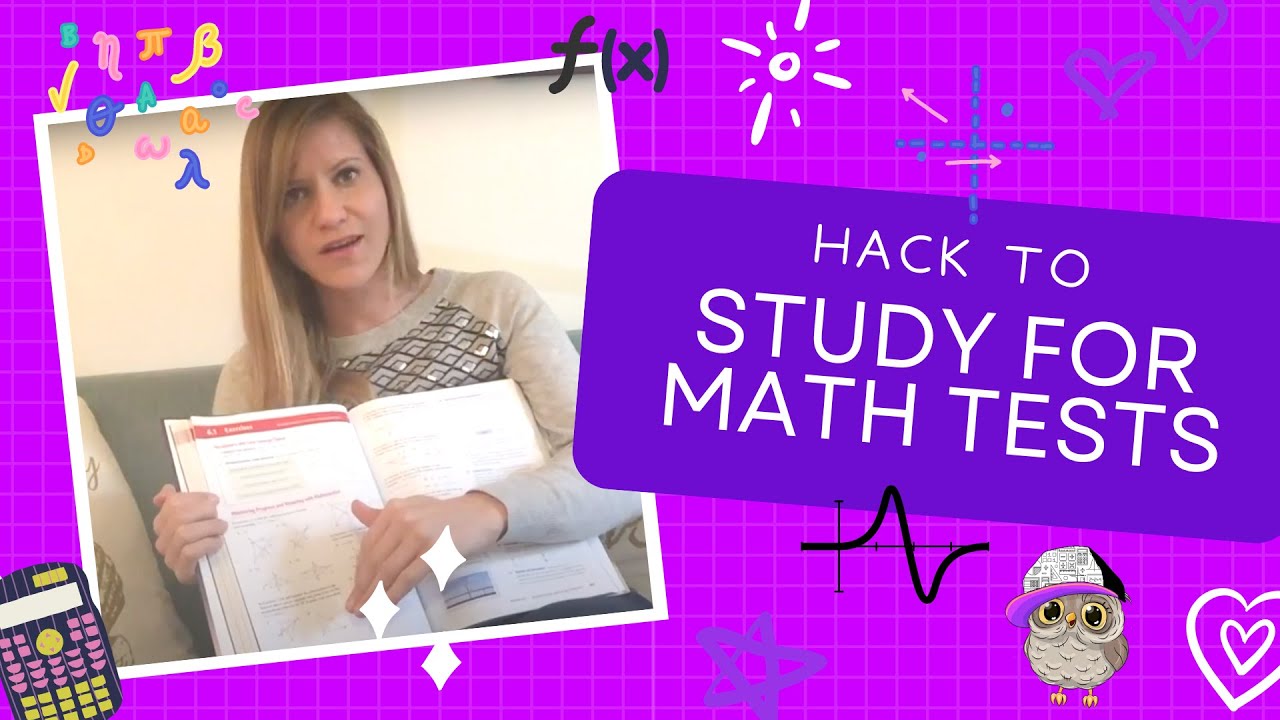 Study for Math Tests Hack - YouTube