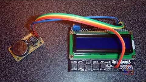 DS1302 Real-Time Clock with LCD Keypad Shield over "Arduino" UNO R3