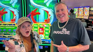 New River Dragon With Our New Friend, Ruby Slots!