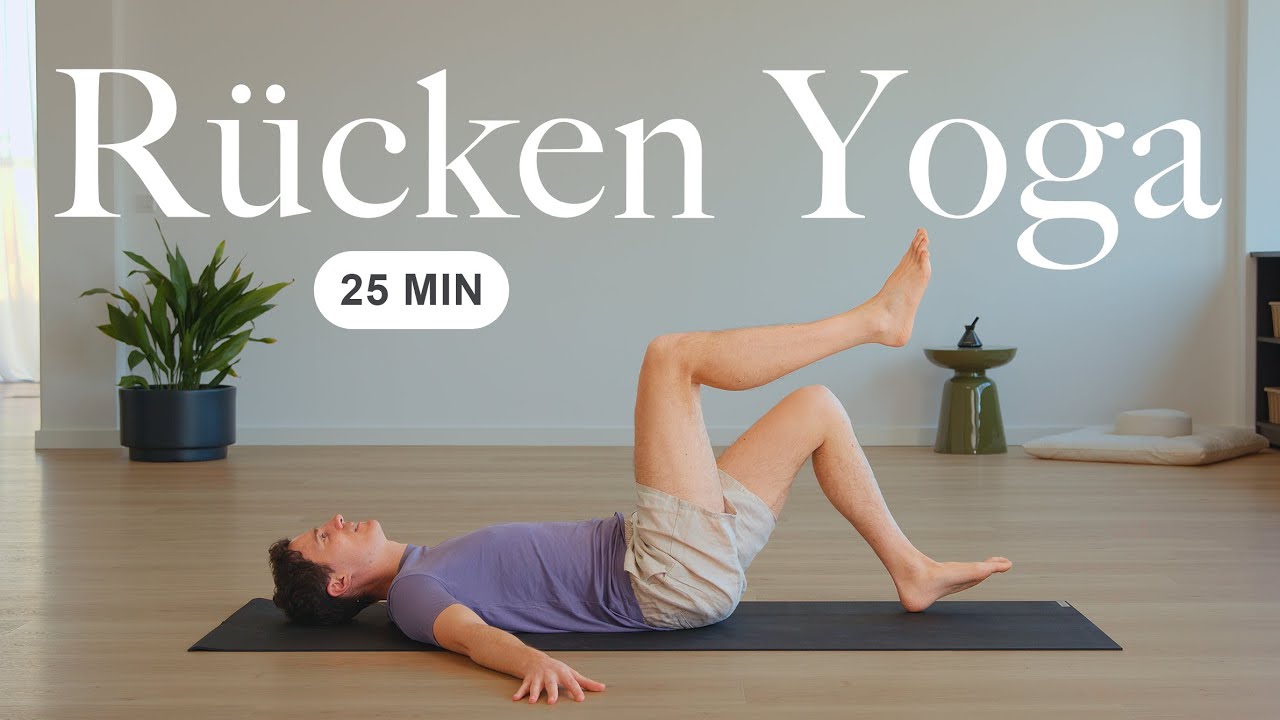 Rücken Yoga für Anfänger | Einfache Übungen gegen Verspannungen und Rückenschmerzen