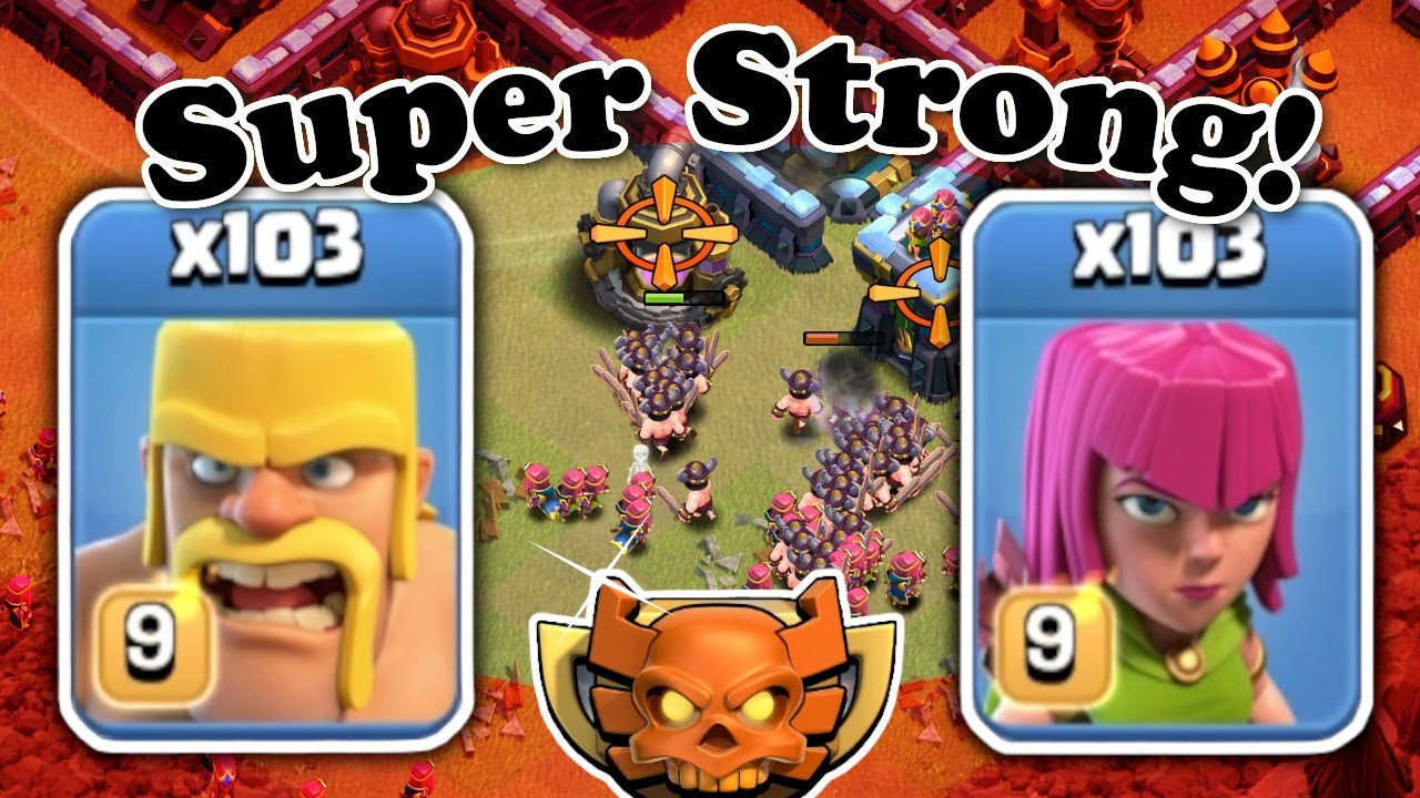 Super Strong! Barch and Super Barbs at TH13! Craziest Attacks You'll Ever See in Clash of Clans!