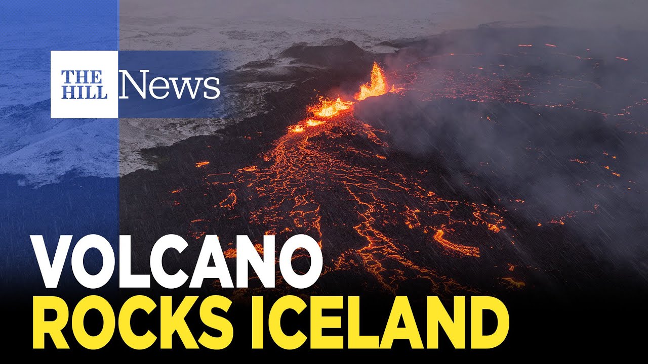 Thousands Evacuated After Volcano Erupts In Iceland