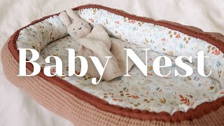 DIY BABYNEST Tutorial UPDATED + PATTERN | How to make a Babynest with Pattern | DIY Babynest