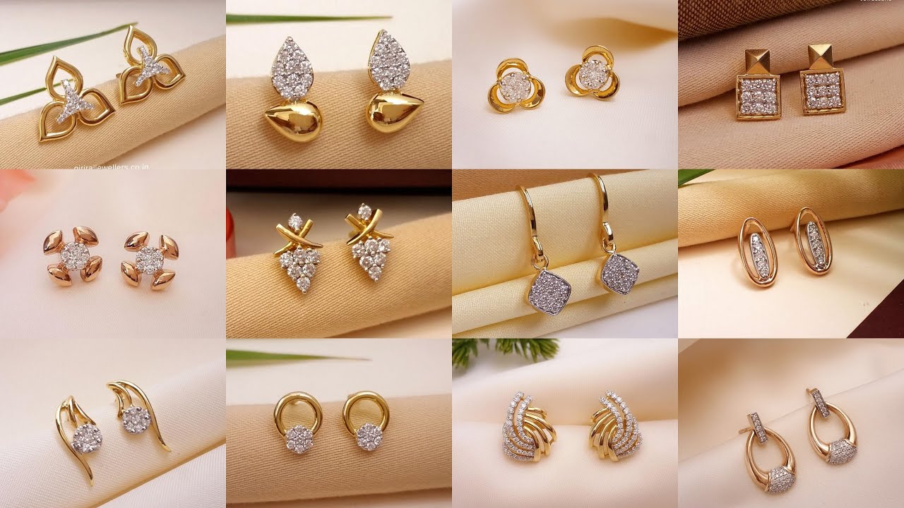 Buy Gold Earrings for Women Online | Thangamayil Jewellery