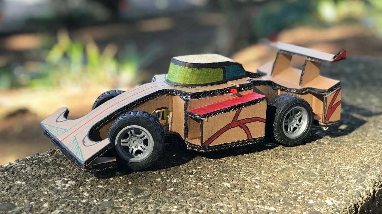 How to make formula 1 racing car || go mbc || formula 1 बनाउने तरिका