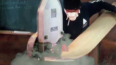 How snowboards are made Built On Boards by Burton