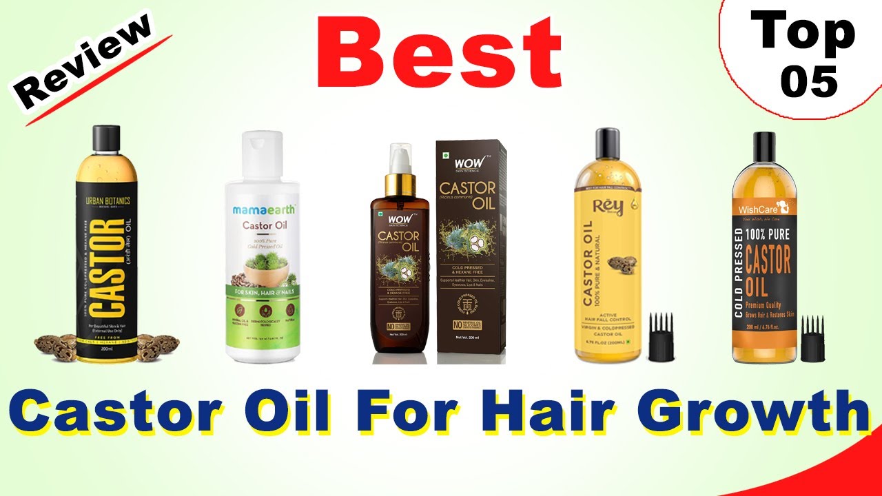 GlowOcean ColdPressed 100 Pure Castor Oil  For Hair Growth  castor oil   castor oil for eyebrows  JioMart